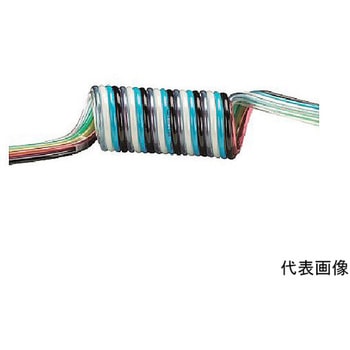 耐水性マルチスパイラルチューブMES ホース径8×5 35山 千代田通商