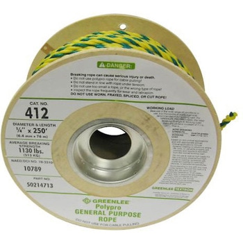 6.4mmx76m ポリプロロープ エスコ