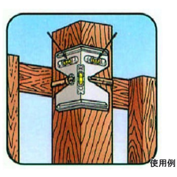 ポストレベル[柱用・垂直・水平器] - エスコ