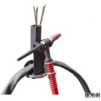 110x80x170mm マグネットスタンド 溶接トーチ用 エスコ