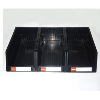 205x480x178mm パーツトレー ESD/12個 - エスコ