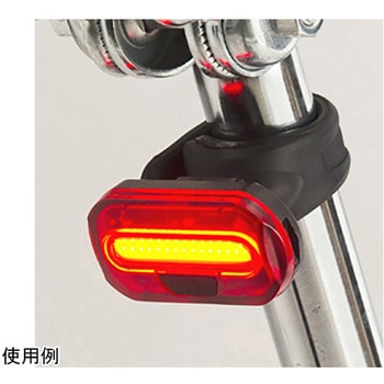 自転車用LEDリアライト シートポスト取付タイプ 池商