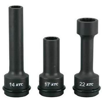 3/4"DR/14-22mm ヘッドボルト・フライホイルソケットセット - エスコ