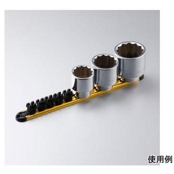 3/4"DR/8個 ソケットホルダー エスコ