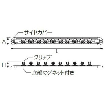 3/4"DR/8個 ソケットホルダー エスコ