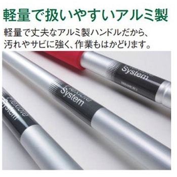 700-1000mm 伸縮モップハンドル[青] エスコ