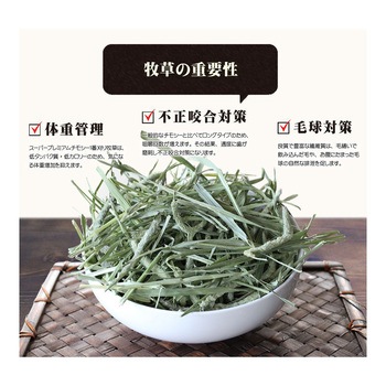 牧草市場 スーパープレミアムチモシー 1番刈り 800g マペット