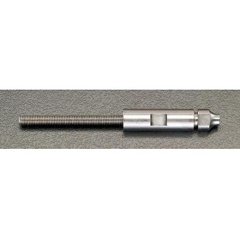 3mm/M6 ワイヤー止め金具 左ねじ/ステンレス製 エスコ