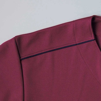 ケアスクラブ 前開き トンボ[ウエア・白衣・検診衣]