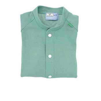 前開きシャツ トンボ[ウエア・白衣・検診衣]