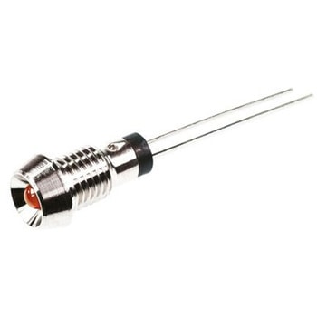 Marl パイロットランプ， 2.8V， 赤， 実装ホールサイズ:6mm， 572-305-04 MARL