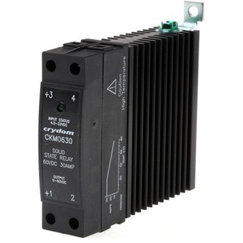 Sensata Crydom ソリッドステートリレー 最大負荷電流:30 A 最大負荷電圧:60 V DINレール， CKM0630 - Sensata / Crydom