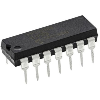Microchip オペアンプ， スルーホール， 4回路， 単一電源， MCP6004-E/P MICROCHIP