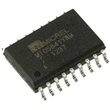 Microchip ドライバ(ラッチ付) MICシリーズ 8ステージ ドライバ， シフト レジスター 単方向， 18-Pin SOIC W 1 MIC5841YWM MICROCHIP