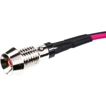 Marl パイロットランプ， 2.8V， 赤， 実装ホールサイズ:6mm， 572-305-04-40 - MARL