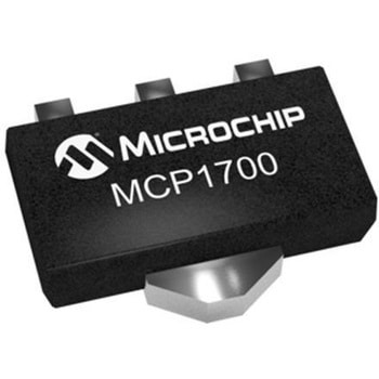 Microchip 電圧レギュレータ 低ドロップアウト電圧 3.3 V， 3-Pin， MCP1700T-3302E/MB MICROCHIP