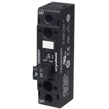 Sensata Crydom ソリッドステートリレー 最大負荷電流:95 A 最大負荷電圧:600 V rms パネルマウント， PM2260D95V Sensata / Crydom