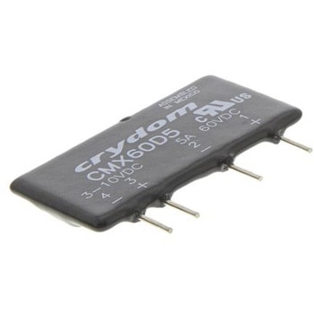 Sensata Crydom ソリッドステートリレー 最大負荷電流:5 A 最大負荷電圧:60 V dc 基板実装， CMX60D5 - Sensata / Crydom