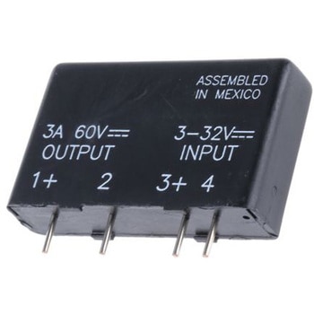 Sensata Crydom ソリッドステートリレー 最大負荷電流:3 A 最大負荷電圧:60 V dc 基板実装， MPDCD3-B Sensata / Crydom