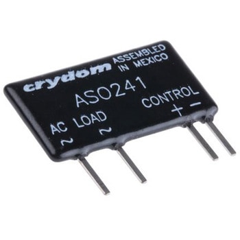 Sensata Crydom ソリッドステートリレー 最大負荷電流:1.5 A rms 最大負荷電圧:280 V rms 基板実装， ASO241 - Sensata / Crydom