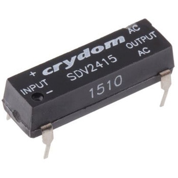 Sensata Crydom ソリッドステートリレー 最大負荷電流:1.5 A rms 最大負荷電圧:280 V rms 基板実装， SDV2415 - Sensata / Crydom