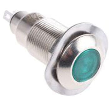 Marl パイロットランプ， 12 → 28V， 緑， 実装ホールサイズ:12.7mm， 531-532-63 MARL