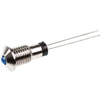 Marl パイロットランプ， 4.5V， 青， 実装ホールサイズ:6mm， 570-320-04 MARL
