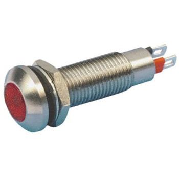 Marl パイロットランプ， 12V dc， 赤， 実装ホールサイズ:8.1mm， 524-501-21 MARL