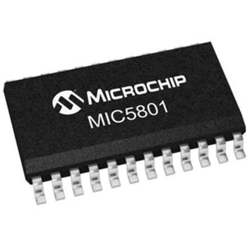 Microchip ラッチ， 24-Pin Dタイプ 表面実装 MIC5801YWM MICROCHIP