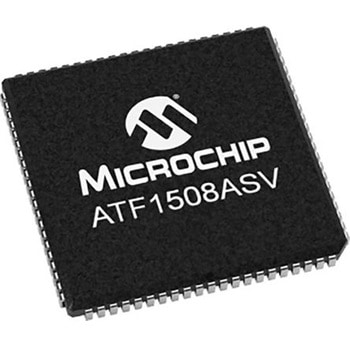 Microchip Atmel コンプレックスプログラマブルロジックデバイスCPLD， 128マクロセル， I/O 80本， 100-Pin TQFP MICROCHIP