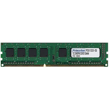 2GBメモリ×2枚組 PC3-10600 DDR3 240pin SDRAM プリンストン