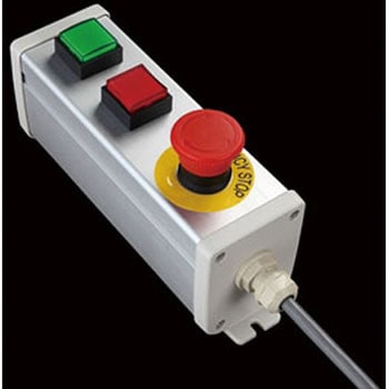 S-6480スイッチ3点(GR)防水1点1m SUS(エスユーエス)