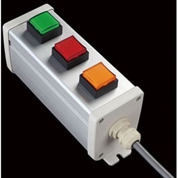 S-6480スイッチ3点S(GRY)防水1点1m SUS(エスユーエス)