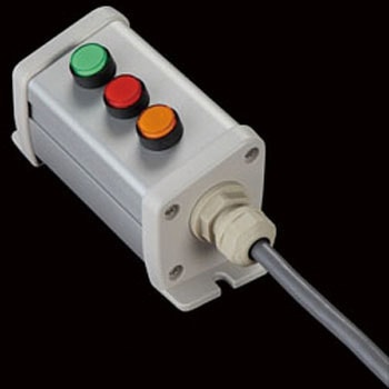 S-5057Nスイッチ3点R(GRY)防水1点1m SUS(エスユーエス)