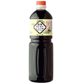 低塩だしわりしょうゆ 1L 6本入 フードケア