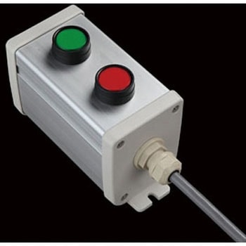 S-6480スイッチ2点R(GR)防水1点1m SUS(エスユーエス)