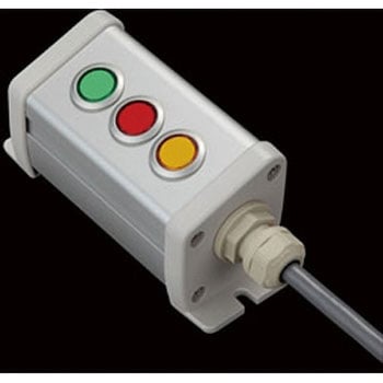 S-5057Nスイッチ3点R(GRY)防水1点1m SUS(エスユーエス)