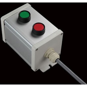 S-8080スイッチ2点R(GR)防水1点1m SUS(エスユーエス)