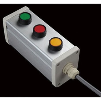 S-6480スイッチ3点R(GRY)防水ノーマル1m SUS(エスユーエス)