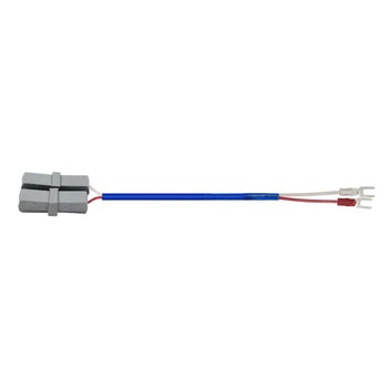 ワンタッチコネクタ K熱電対 ビニール0.1m Y端子付 アズワン