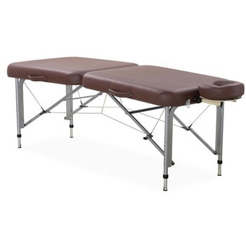 折りたたみ診察台 ブラウン 75×182×60～82cm セイヨー