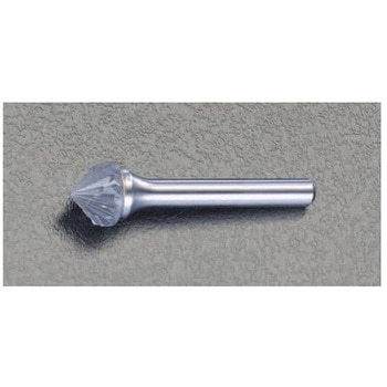 16x8mm/6mm軸 [Coated]超硬バー 90° エスコ