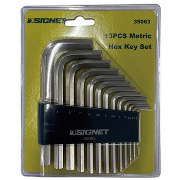 13PCS 六角レンチセット1.5-10mm SIGNET(シグネット)