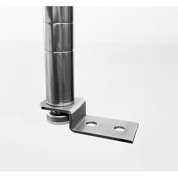 ガルバリウム製ラボシェルフ 30×83×18mm 固定金具セット 1袋 4個×10セット入 アイ・エル・シー