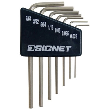 六角棒レンチ7本セット 0.028-7/64" SIGNET(シグネット)