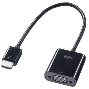 200mm HDMI-VGA 変換アダプター エスコ
