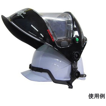 ヘルメット取付アダプター 溶接面用 エスコ