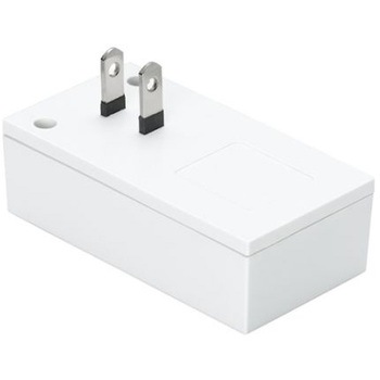 AC100V/14A タップ USBポート付/ホワイト エスコ