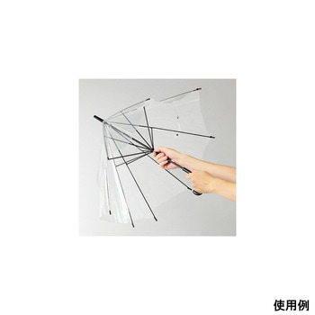 手開き透明ビニール傘 50cm 1ケース 36本入 伊藤忠リーテイルリンク