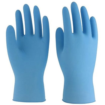 ニトリル使いきり手袋 モデルローブ ブルー No.991シリーズ エステー
